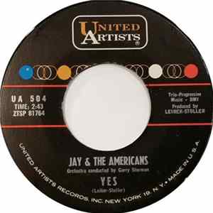 Jay & The Americans - Yes / Tomorrow flac