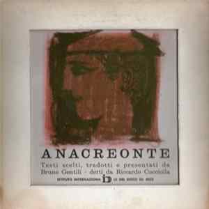 Anacreonte / Bruno Gentili / Riccardo Cucciolla - Anacreonte flac