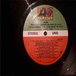 AC/DC - Para Aquellos Que Les Gusta El Rock (Te Saludamos)"For Those About To Rock" flac