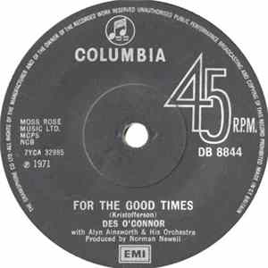 Des O'Connor - For The Good Times flac
