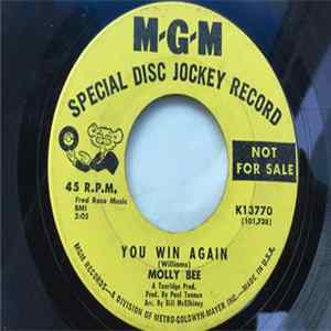 Molly Bee - You Win Again / I Hate To See Me Go flac