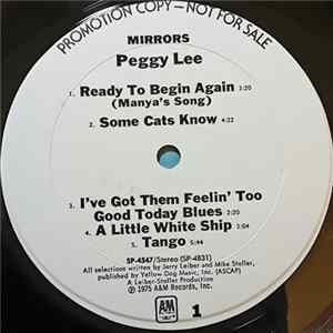 Peggy Lee - Mirrors flac