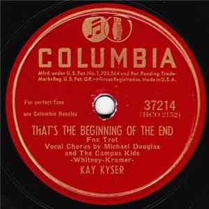 Kay Kyser And His Orchestra - That's The Beginning Of The End / Managua, Nicaragua flac
