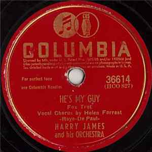 Harry James And His Orchestra - He's My Guy / You're In Love With Someone Else flac
