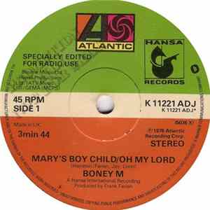 Boney M. - Mary's Boy Child/Oh My Lord flac