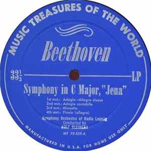 Beethoven, Mendelssohn, Symphony Orchestra Of Radio Leipzig, Symphony Orchestra Of Radio Berlin, Walter Schartner, Rolf Kleinert - Symphony In C Major, "Jena" flac