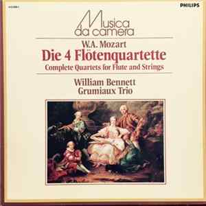 Mozart / William Bennett , Grumiaux Trio - Die 4 Flötenquartette flac