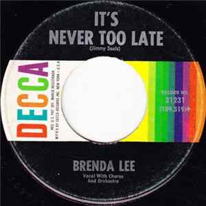 Brenda Lee - It's Never Too Late / You Can Depend On Me flac