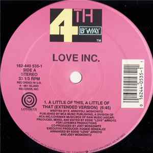 Love Inc. - A Little Of This, A Little Of That flac