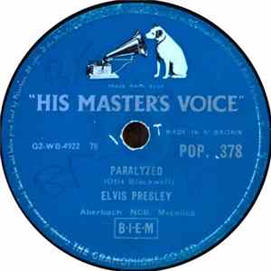 Elvis Presley - Paralyzed / When My Blue Moon Turns To Gold Again flac