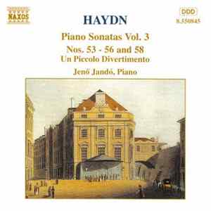 Haydn, Jenö Jandó - Piano Sonatas, Vol. 3 (Nos. 53 - 56 & 58 / Un Piccolo Divertimento) flac