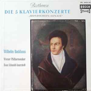 Beethoven, Wilhelm Backhaus, Wiener Philharmoniker, Hans Schmidt-Isserstedt - Die 5 Klavierkonzerte - "Mondschein-Sonate" flac