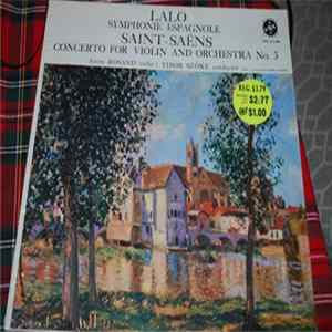 Lalo / Saint-Saëns - Aaron Rosand, Südwestfunkorchester, Baden-Baden, Tibor Szöke - Symphonie Espagnole / Concerto For Violin And Orchestra No. 3 flac