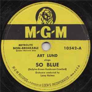 Art Lund - So Blue / Bye Bye Baby flac