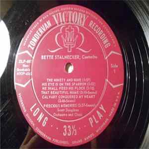 Bette Stalnecker - Contralto flac