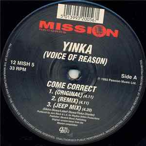 Yinka (Voice Of Reason) - Come Correct flac