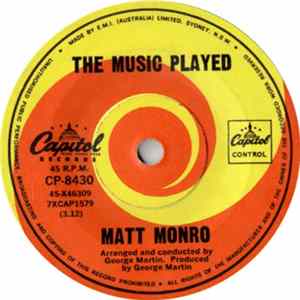 Matt Monro - The Music Played flac