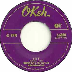 Johnnie Ray & The Four Lads - Cry / The Little White Cloud That Cried flac