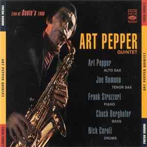 Art Pepper Quintet - Live At Donte's 1968 flac