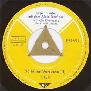 Dr. A. Moles - Experimente Mit Dem Albis-Terzfilter flac