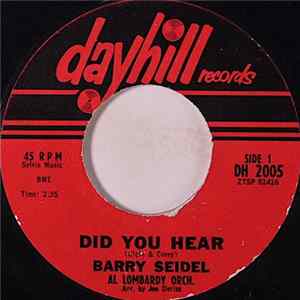 Barry Seidel - Did You Hear flac