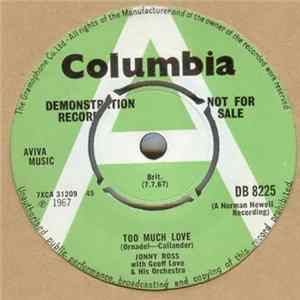 Jonny Ross - Too Much Love flac