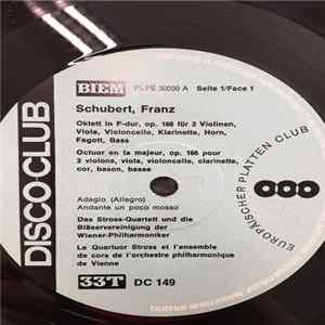Franz Schubert - Octuor En Fa Majeur, Op- 166 pour 2 violons, viola, violoncelle, clarinette, cor, bason, basse flac