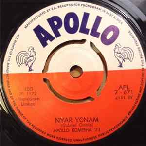 Apollo Komesha '71 - Nyar Yonam / Atek flac